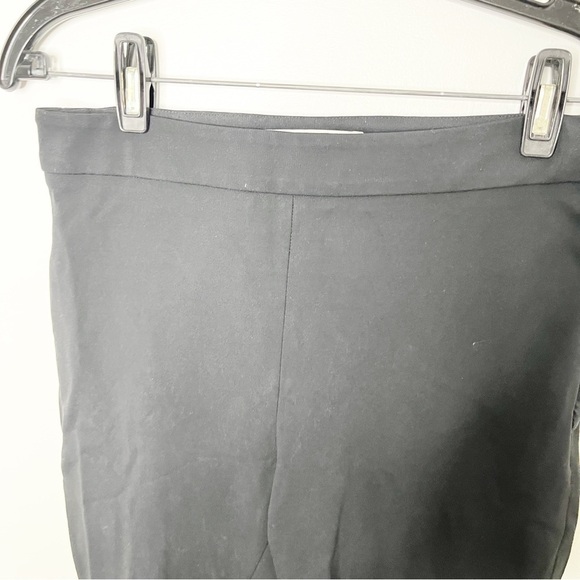 Valentino Black Straight Leg Zip Leg Trousers Size 4 - Picture 5 of 11